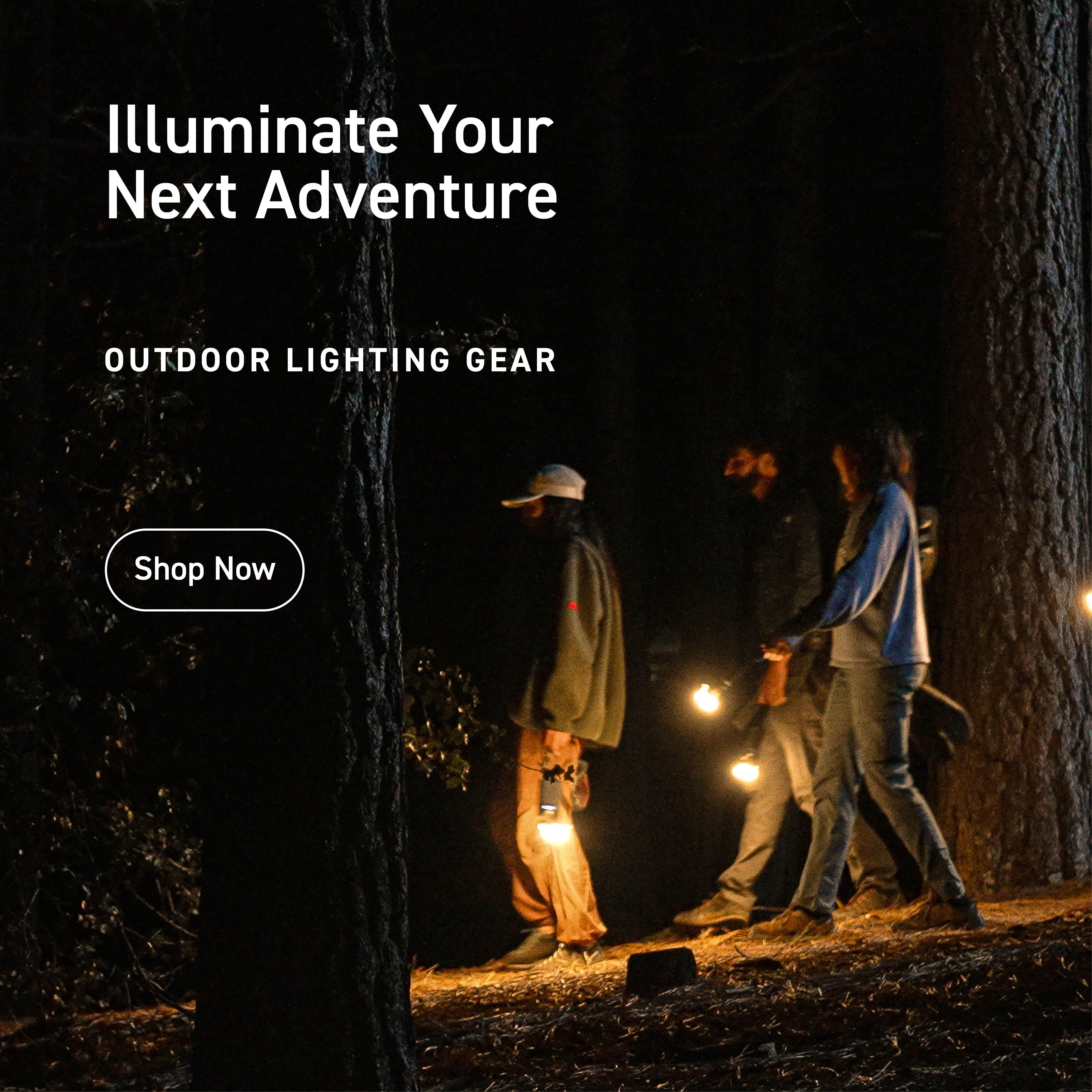 Illuminate your next adventure: click to shop outdoor lighting gear - NESTOUT