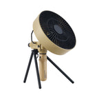 45 degree angle view of NESTOUT outdoor fan paired with the 5000mah power bank | premium outdoor gear