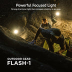 powerful focused light - increases visibility - NESTOUT portable lighting for nighttime activities
