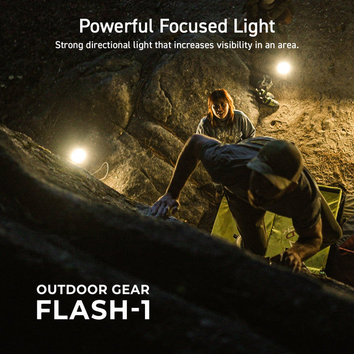 powerful focused light - increases visibility - NESTOUT portable lighting for nighttime activities
